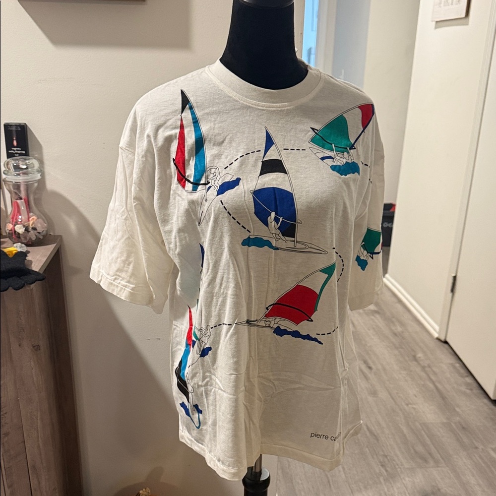 Pierre Cardin Multicolor Sailboat Tee